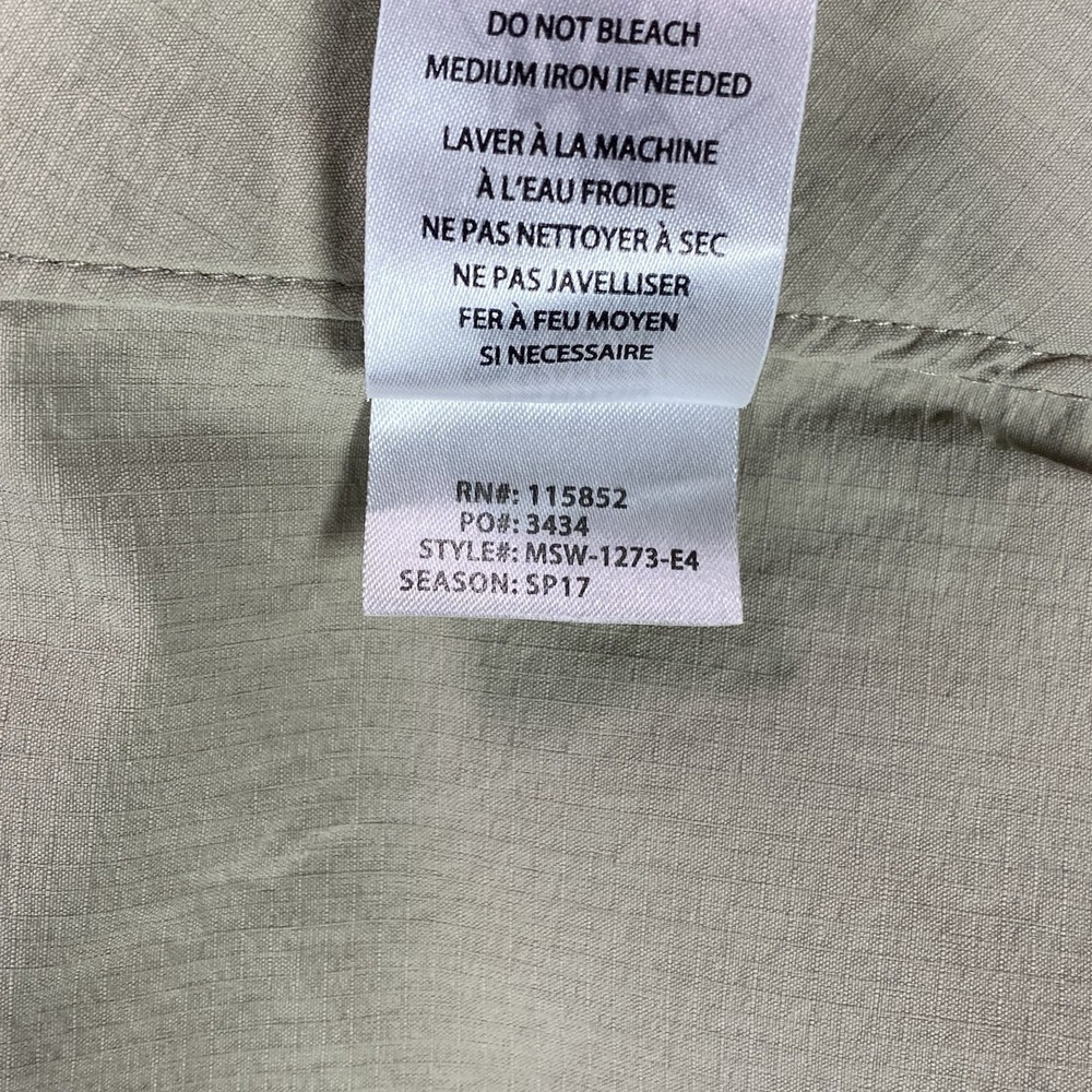 Gramicci Live Free Shorts Mens 38 Beige Nylon Hiking Gorpcore Outdoor Utility - Picture 8 of 16